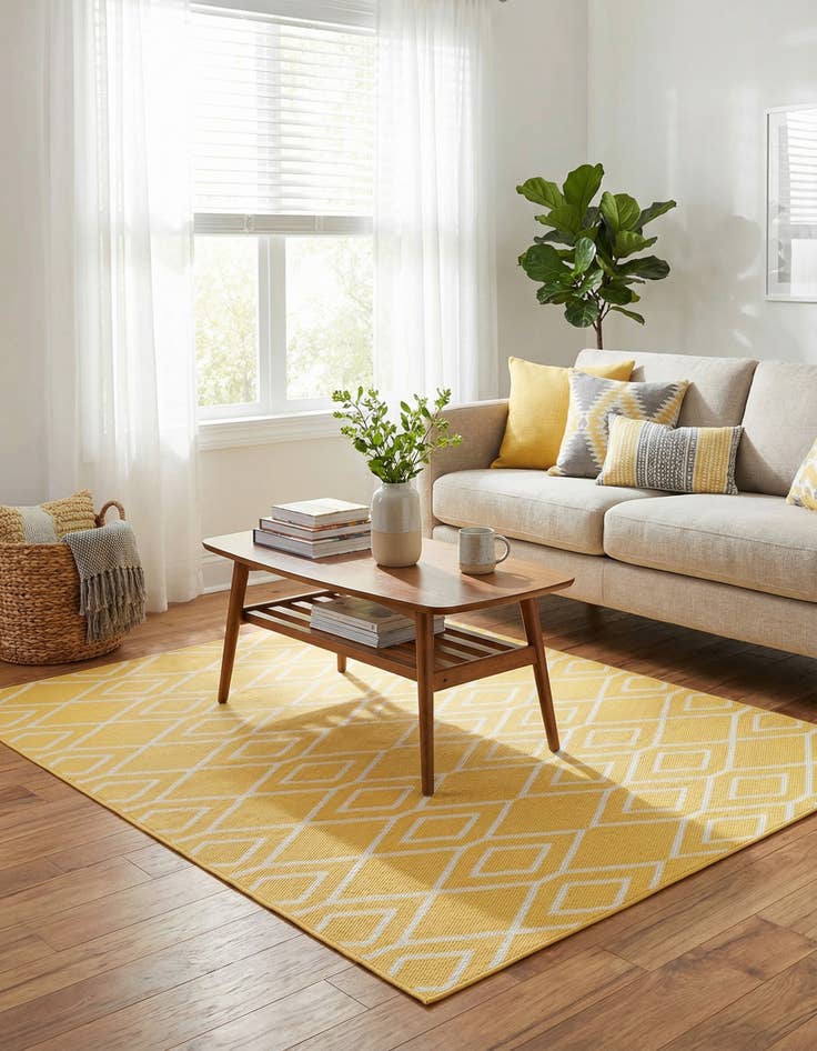 Detail image of  6' x 9'  Washable Jill Zarin Turks and Caicos Indoor / Outdoor Rug