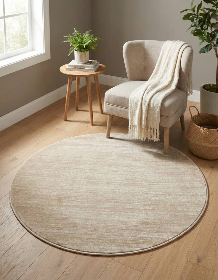 Detail image of Jill Zarin 3' 3 x 3' 3 Uptown Madison Avenue Round Rug