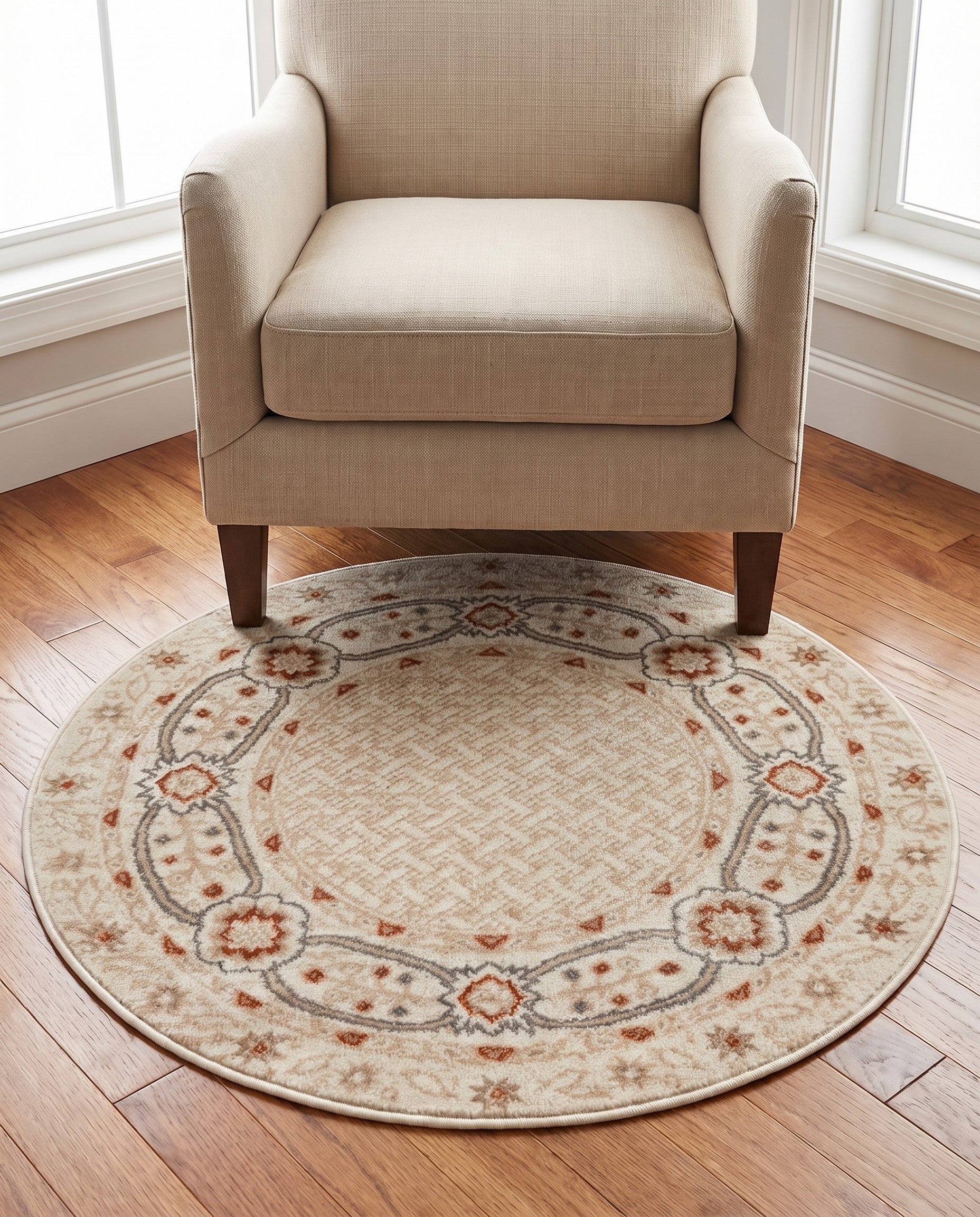 3' x 3' Charlotte Round Rug
