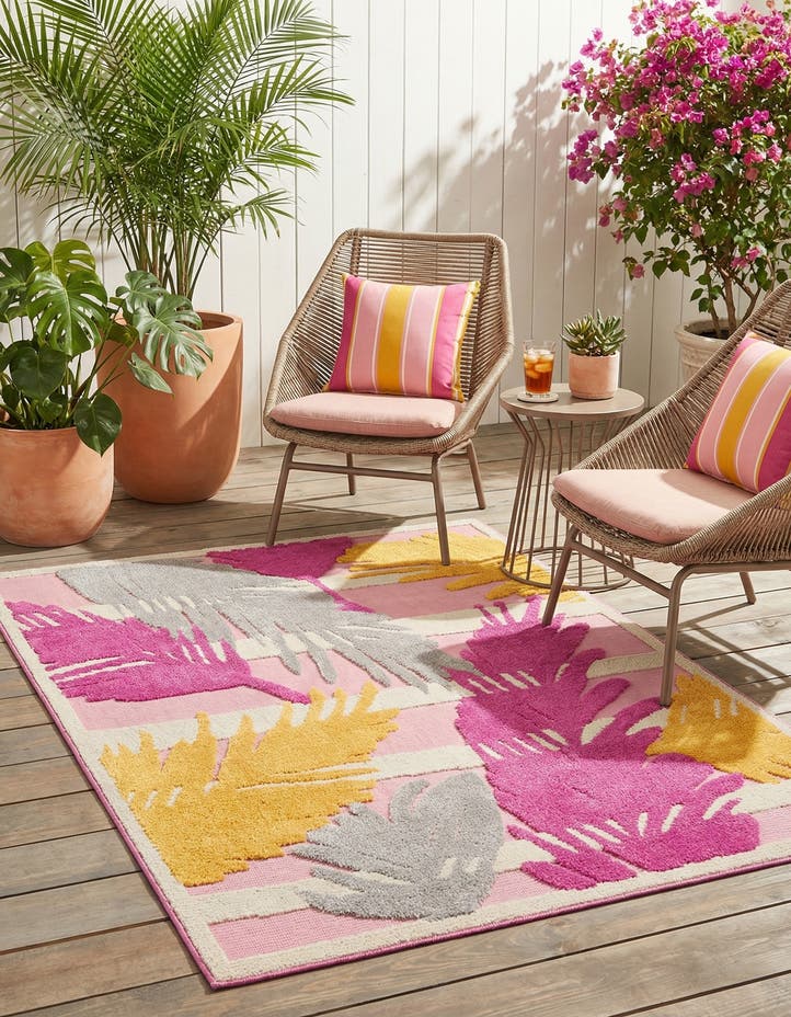4' x 6' Easy-Clean Aruba Indoor / Outdoor ...