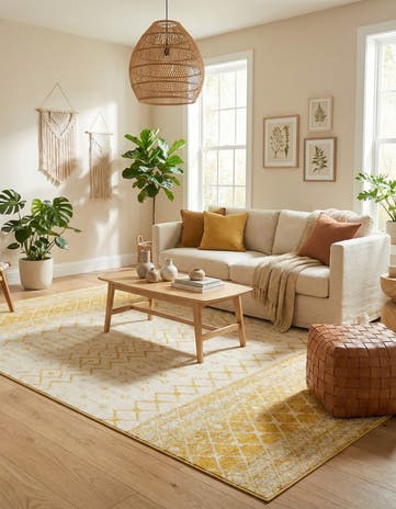 10' x 13' Moroccan Trellis Rug