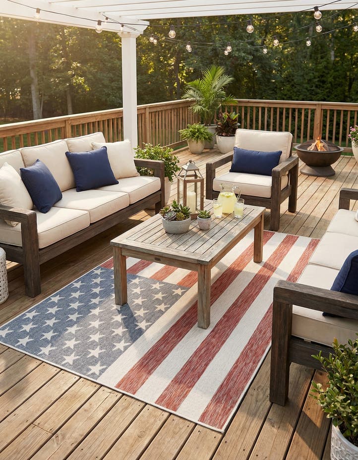 6' x 9' Easy-Clean Jill Zarin Indoor / Out...
