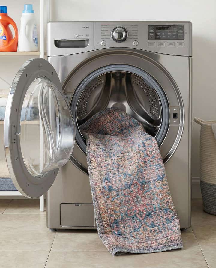 2' x 5' Washable Nostalgia Runner Rug