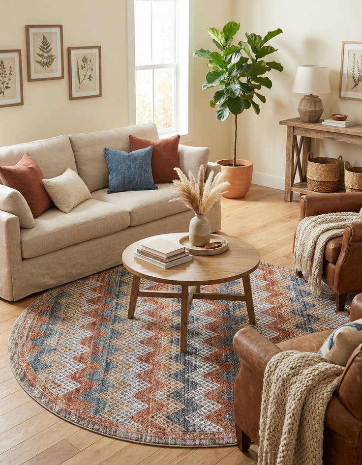 Detail image of 10' x 10' Aramis Round Rug