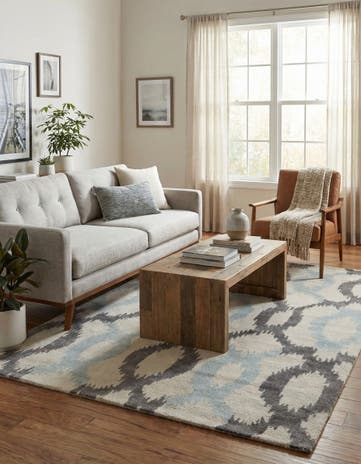 5' x 8' Luna Wool Rug
