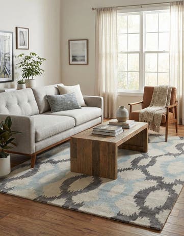 5' x 8' Luna Wool Rug