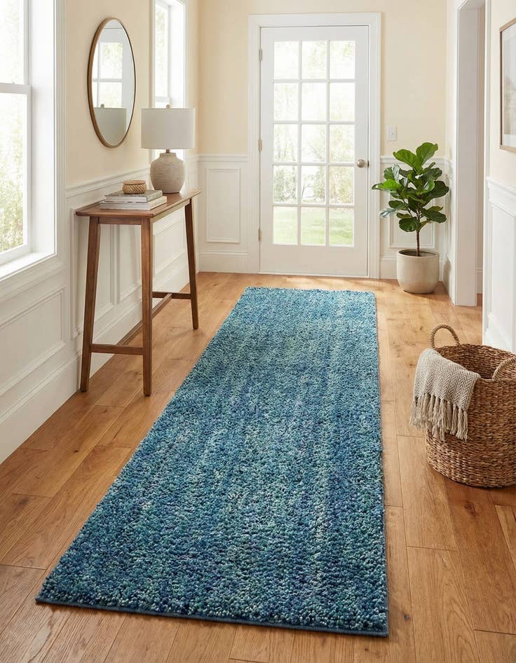 Detail image of  2' x 8' Jill Zarin Shaggy Chic Runner Rug