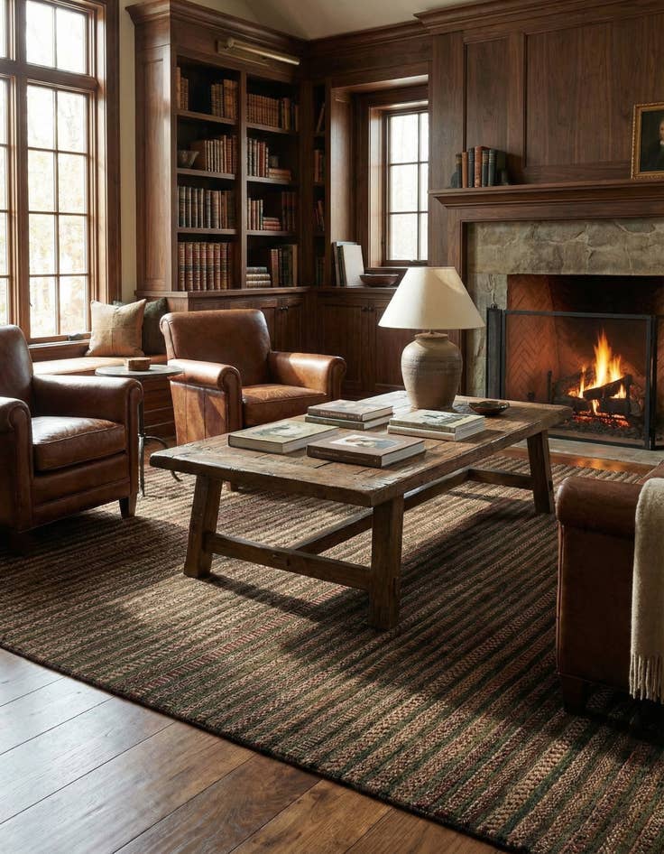 Detail image of 6' 6 x 9' 1 Juma Wool Rug