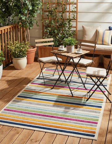 5' 3 x 8' Easy-Clean Aruba Indoor / Outdoor Rug
