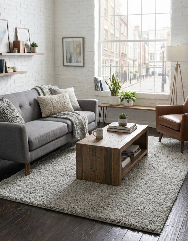 Detail image of  6' x 9' Everyday Shag Rug