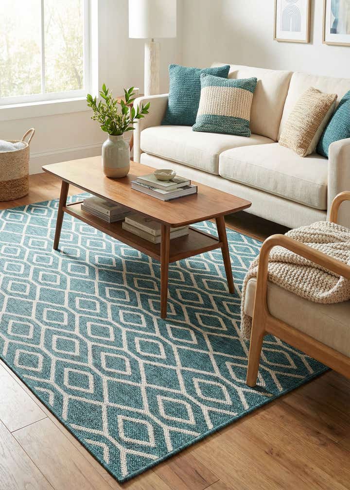 4' x 6' Easy-Clean Jill Zarin Turks and Caicos Indoor / Outdoor Rug