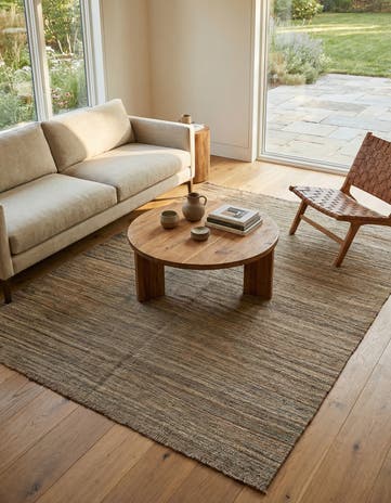 4' 11 x 6' 5 Hand Woven Kilim Modern Wool Rug