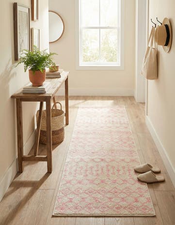2' x 7' Moroccan Trellis Runner Rug