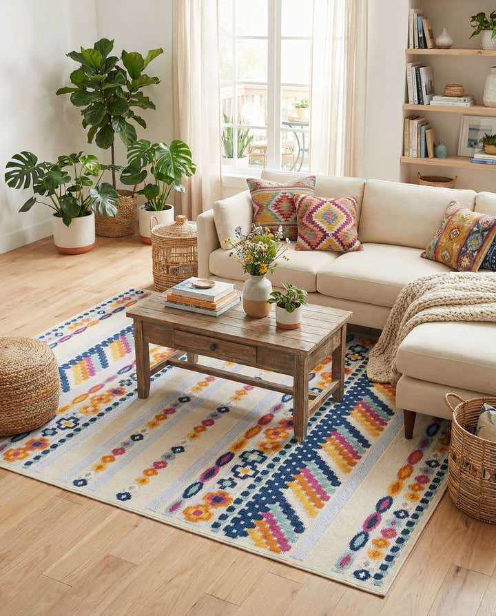 7' 10 x 10' Easy-Clean Aruba Indoor / Outdoor Rug