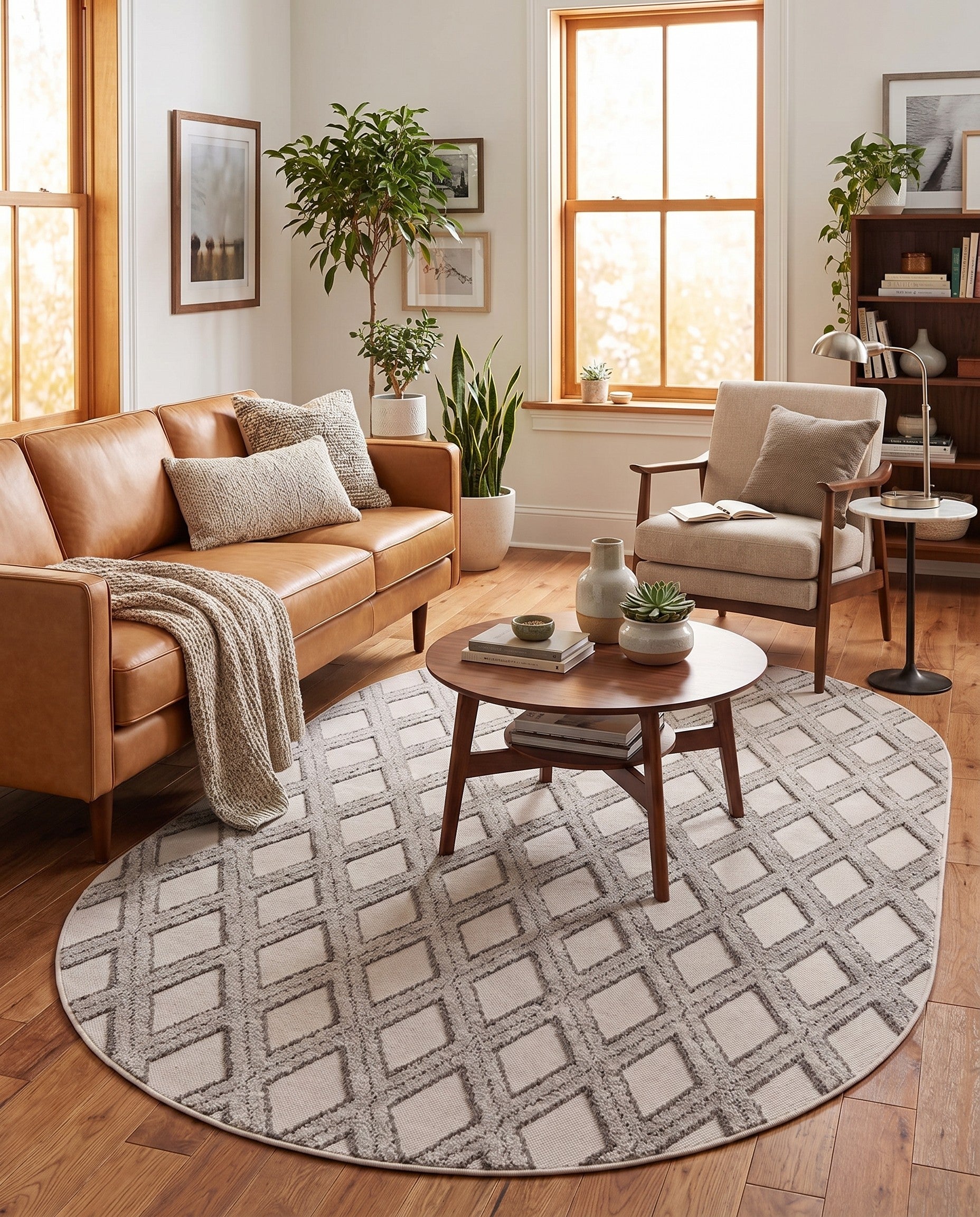5' 3 x 8' Arlo Oval Rug