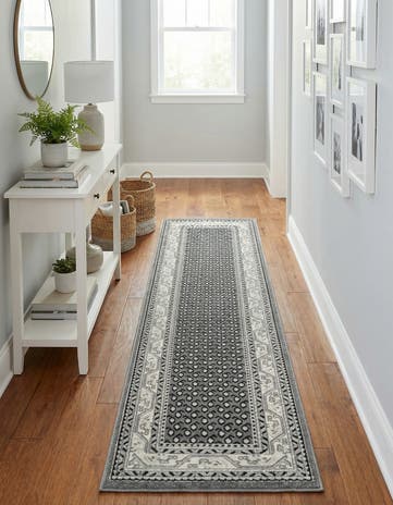 Gray SoHo Runner Rug