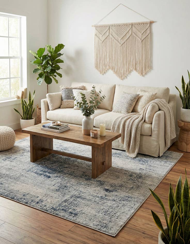 Detail image of 7' 10 x 7' 10 Finsbury Square Rug