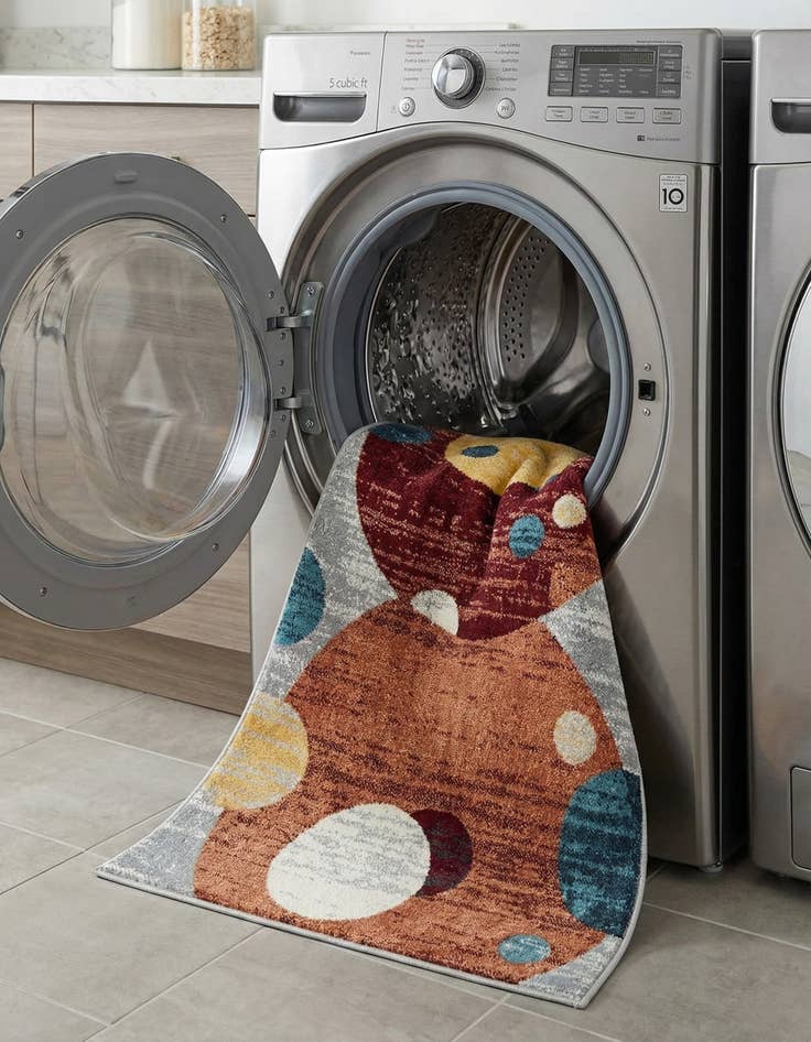 Detail image of  3' 3 x 5' 3 Kamala Washable Rug