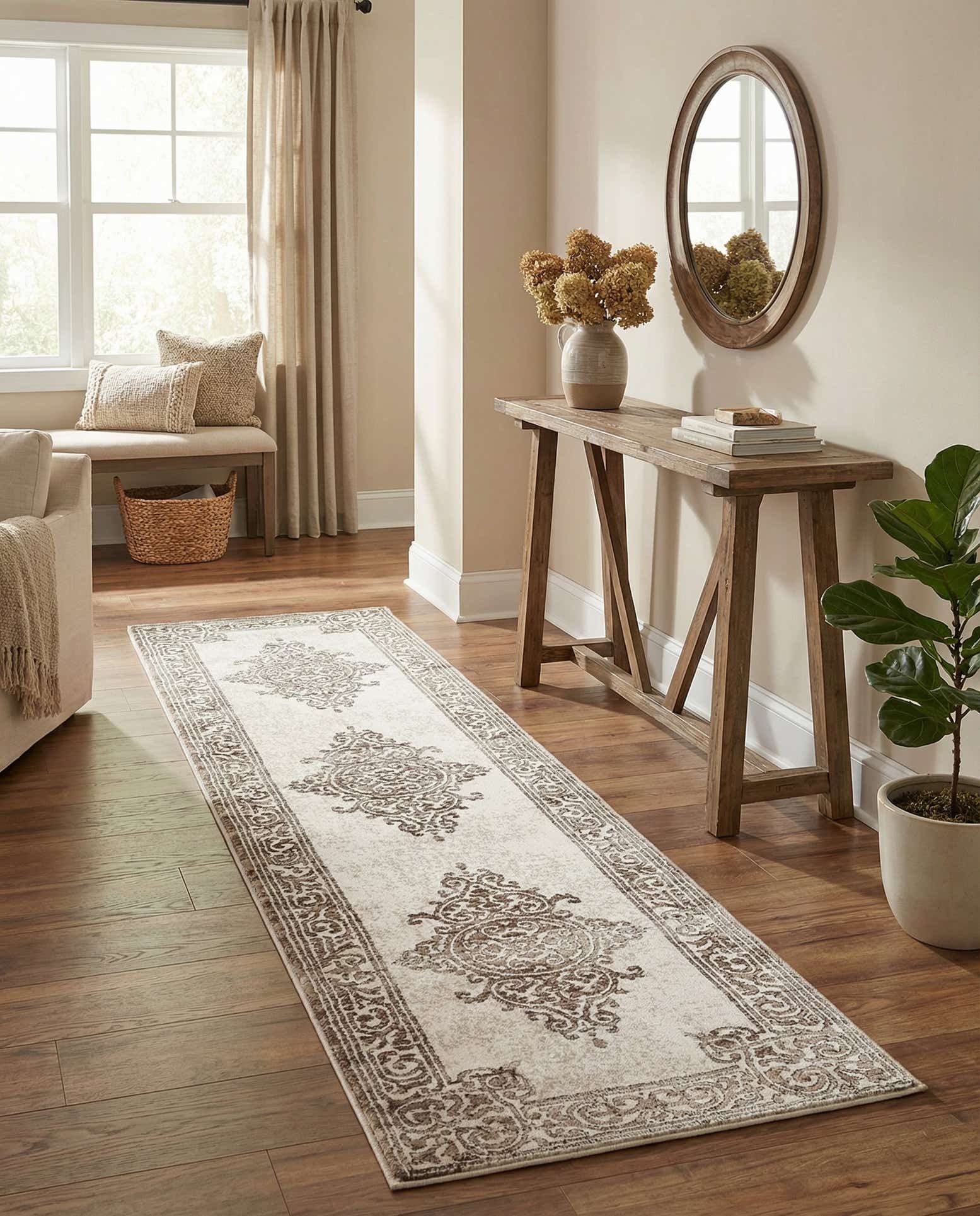 2' x 8' Hermitage Runner Rug