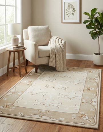 2' 11 x 5' 1 Hand Knotted Darya Wool Rug