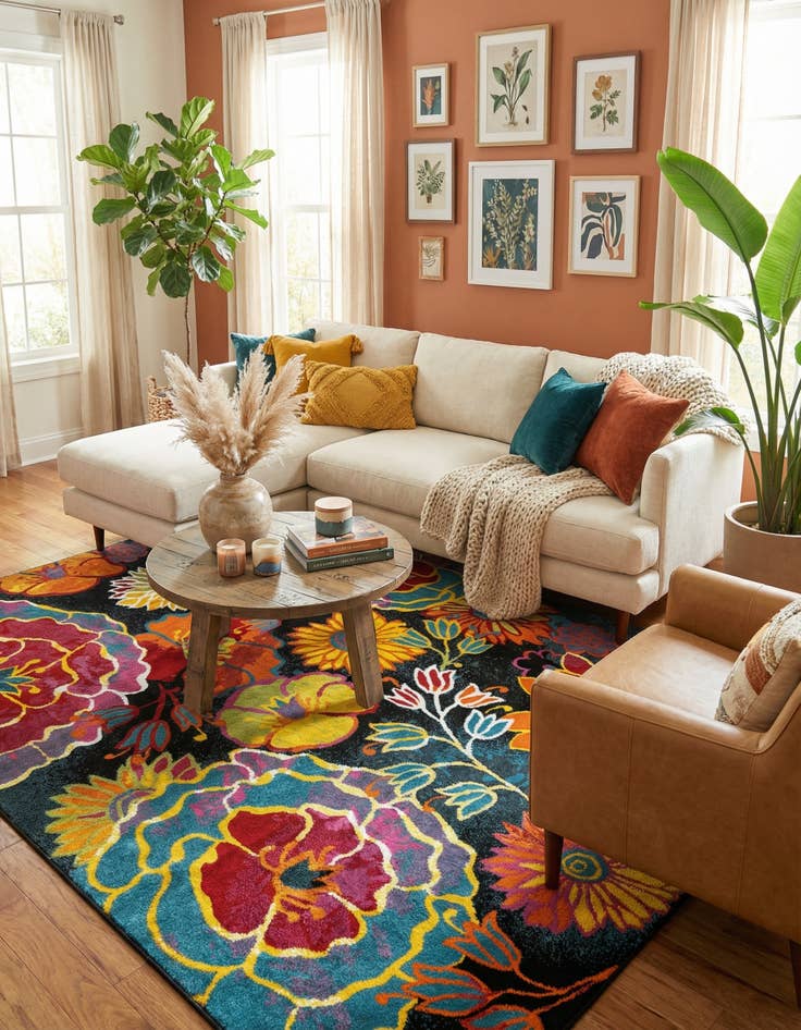 Detail image of 9' x 12' 2 Florence Rug