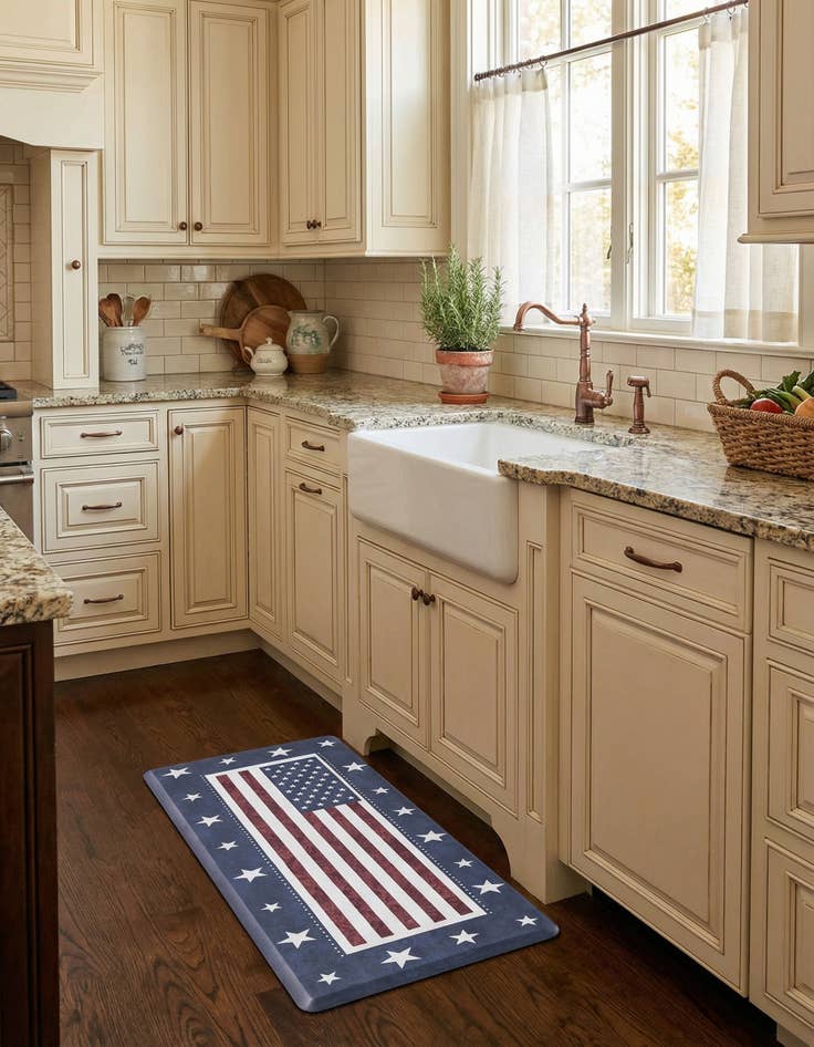 Detail image of 2' x 5' American Holiday Anti-Fatigue Comfort Mat