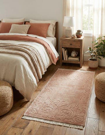 2' 7 x 4' 11 Hand Knotted Darya Wool Rug