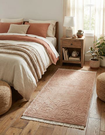 2' 7 x 4' 11 Hand Knotted Darya Wool Rug