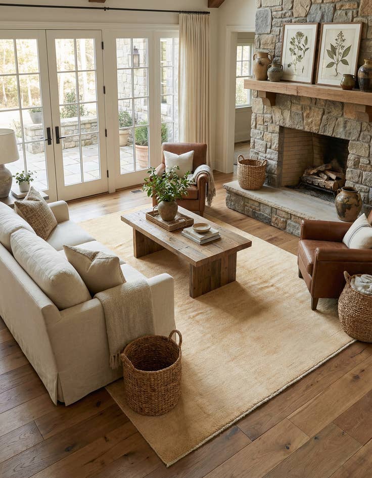 Detail image of  6' 8 x 9' 2  Hand Knotted Kashkuli Gabbeh Wool Rug