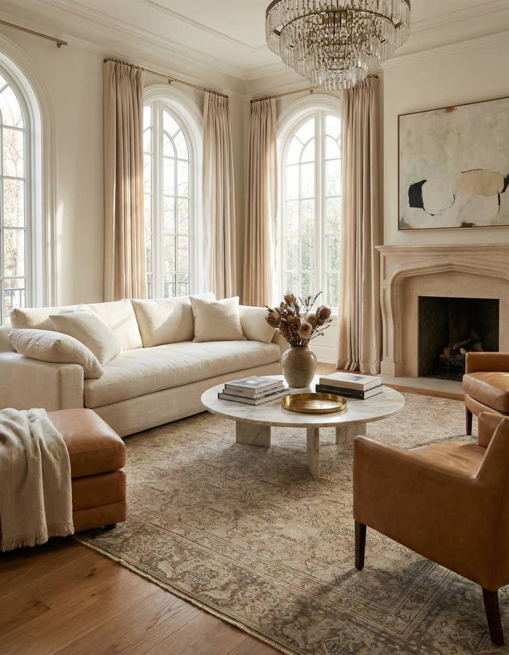 Detail image of 9' 4 x 12'  Hand Knotted Ultra Vintage Persian Wool Rug