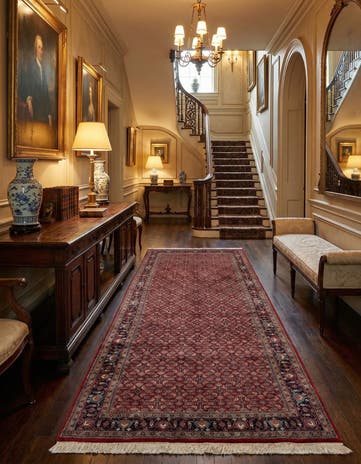 5' 4 x 10' 10 Hand Knotted Bidjar Wool Runner Rug