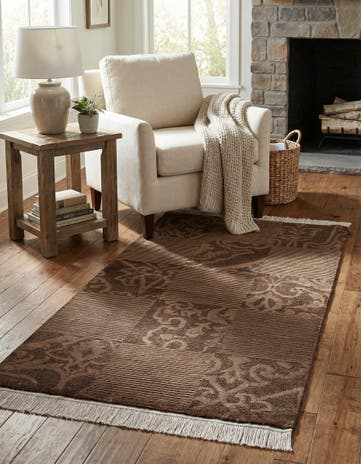 2' 7 x 5' Hand Knotted Darya Wool Rug