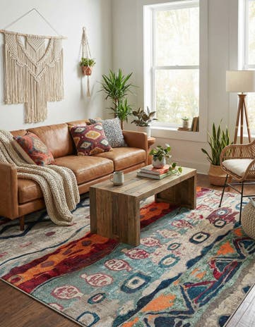 Washable Vivid Rug