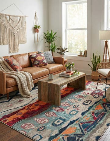 Washable Vivid Rug