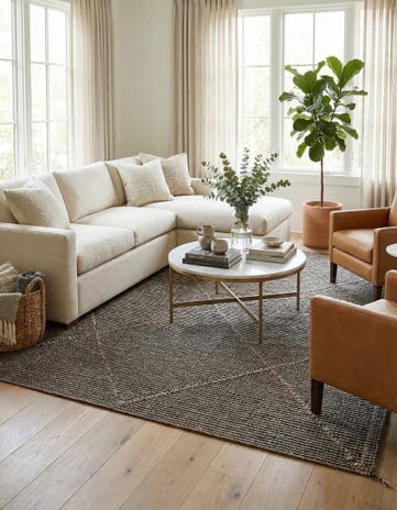 7' 10 x 9' 5 Hand Knotted Darya Wool Rug