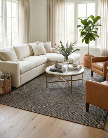 7' 10 x 9' 5 Hand Knotted Darya Wool Rug