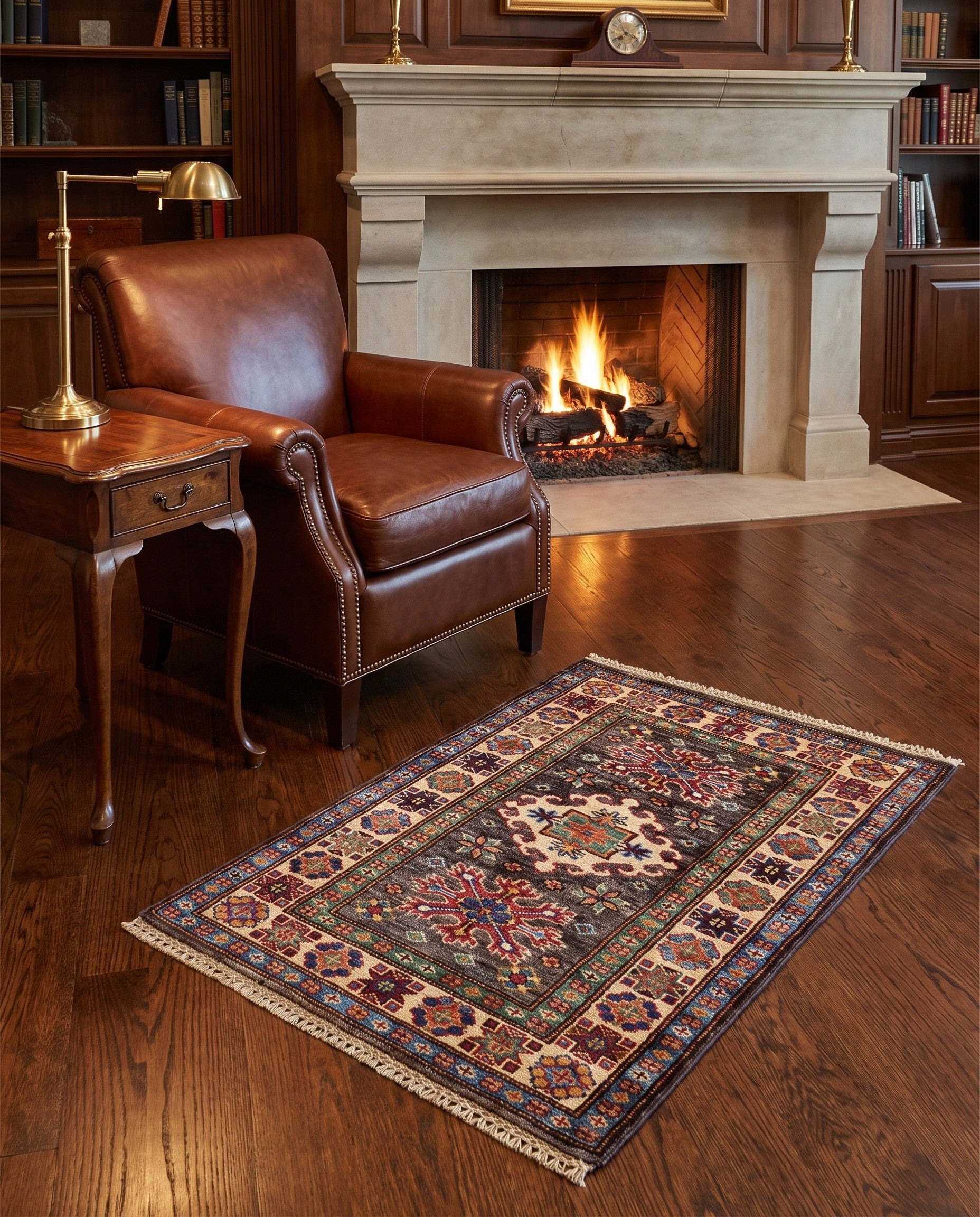 2' 2 x 3' 1 Hand Knotted Kazak Rug