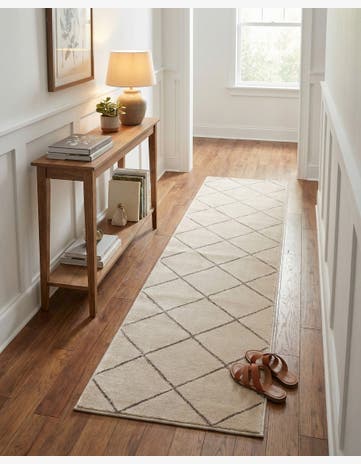 2' x 8' Vogue Geo Runner Rug