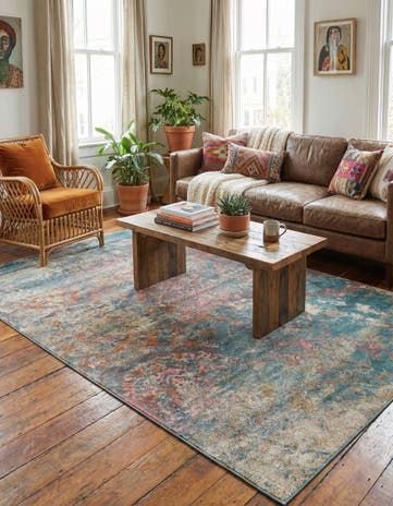 Blue Aria Rug