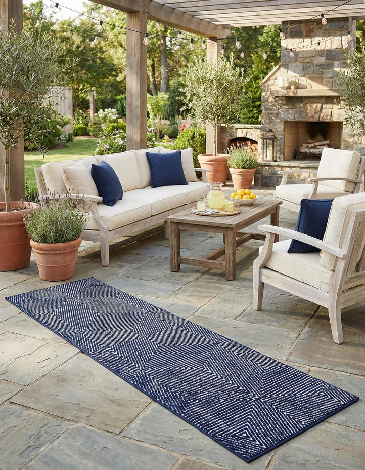 2' 7 x 10' Easy-Clean Sabrina Soto Indoor / O...