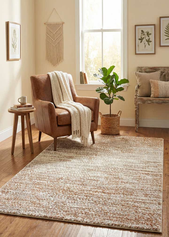 4' x 6' Sepia Rug