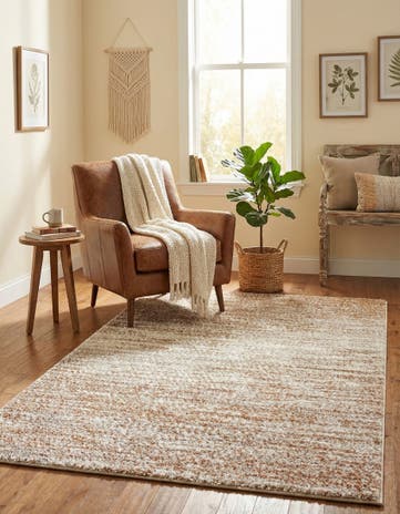 4' x 6' Sepia Rug