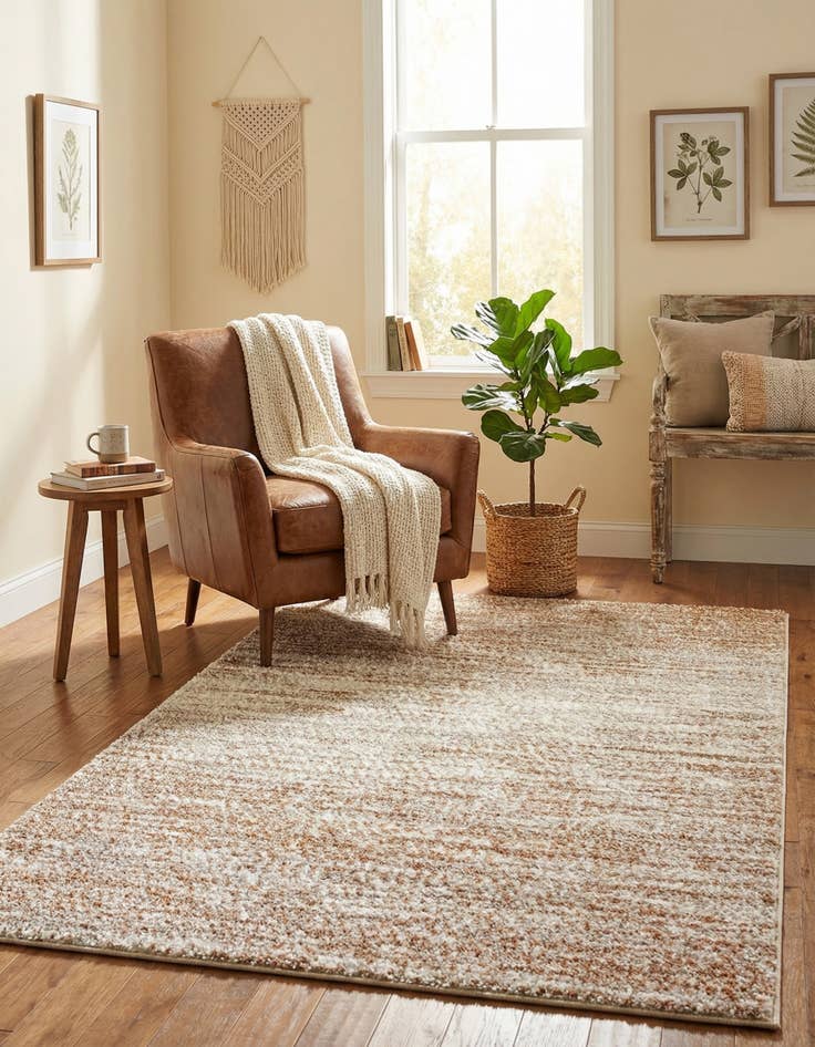 Detail image of  4' x 6' Sepia Rug