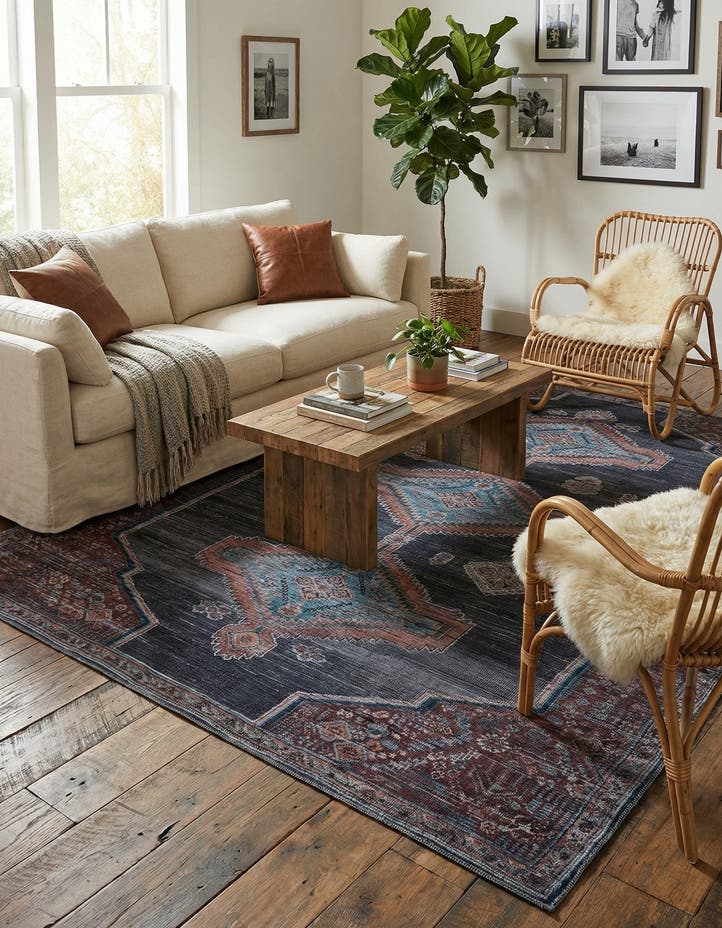 7' 10 x 10' Washable Sisu Rug