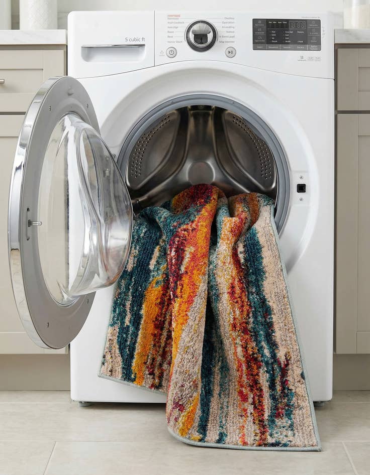 Detail image of  2' x 4'  Washable Haerfest Runner Rug