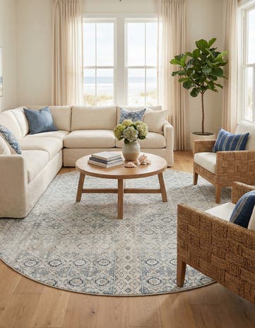 10' 2 x 10' 2 Newport Round Rug