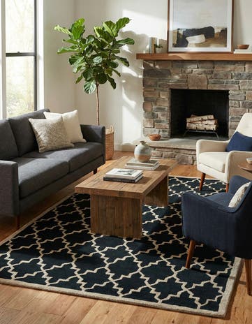 5' x 7' 11 Luna Wool Rug