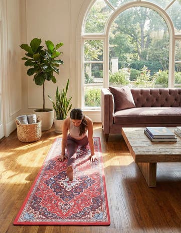 2' 3 x 6' 1 Yoga Mat Runner Rug