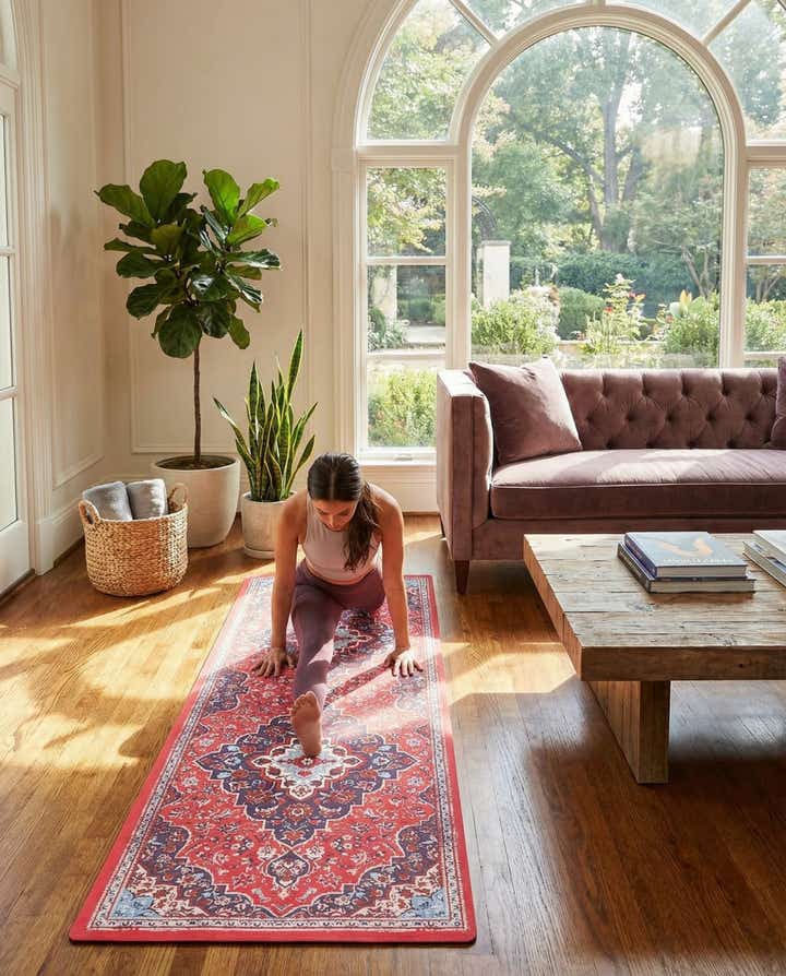 2' 3 x 6' 1 Yoga Mat Runner Rug