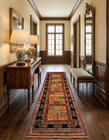 2' 7 x 9' 9 Luribaft Wool Runner Rug